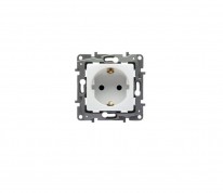 Legrand Niloé 2P+F csatlakozóaljzat, csavaros, fehér